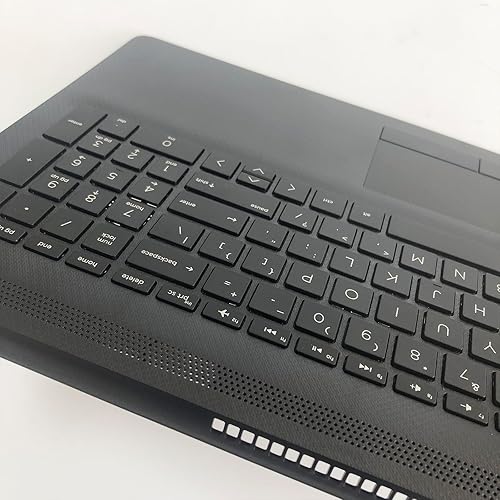 Miniatura 3 de HP 15-DA15-DB - Funda para reposamuñecas superior con teclado y teclado L20387-001, color negro