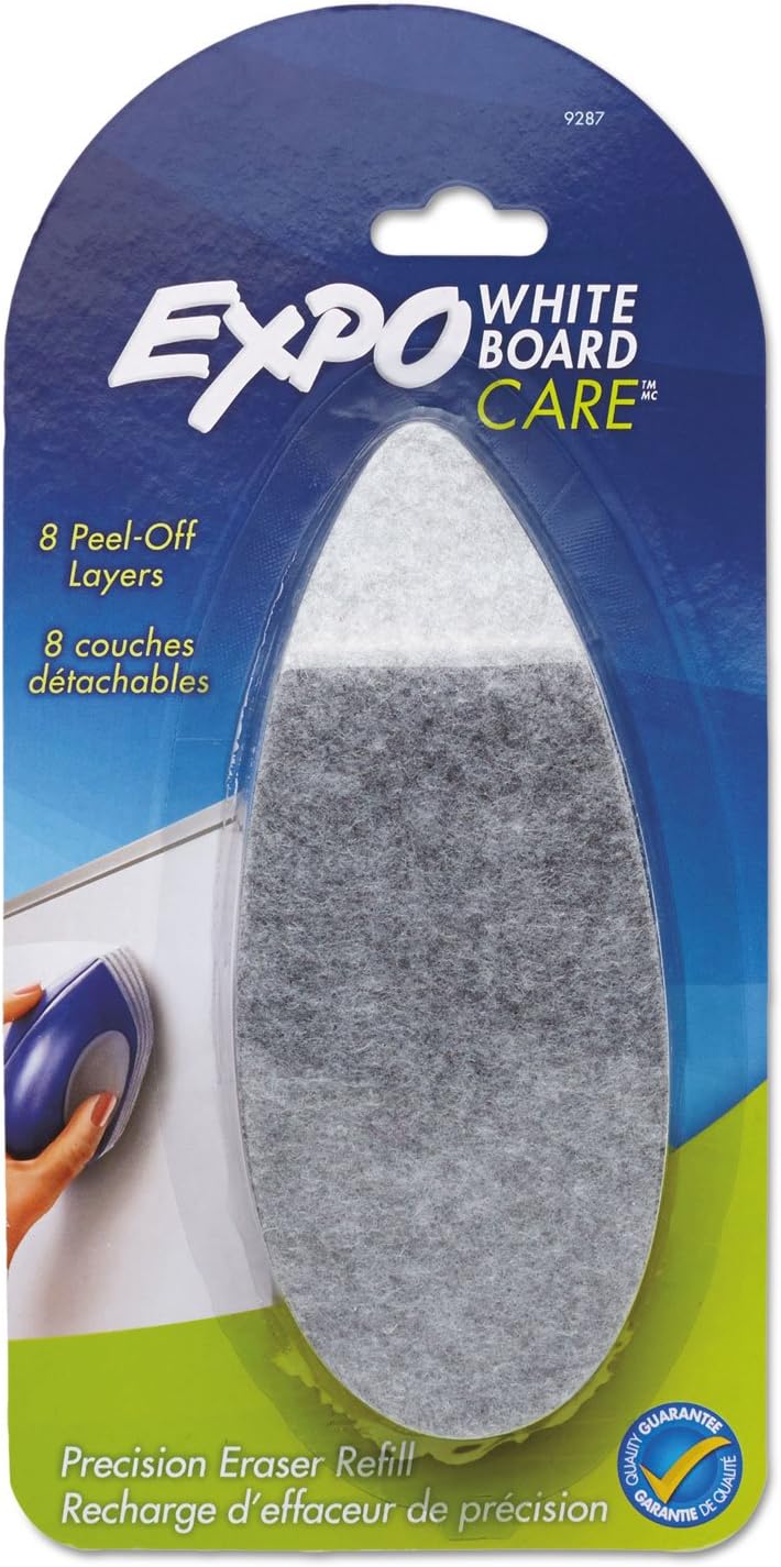 Expo Precision-Point Eraser Pad Refills, Gray (9287KF)