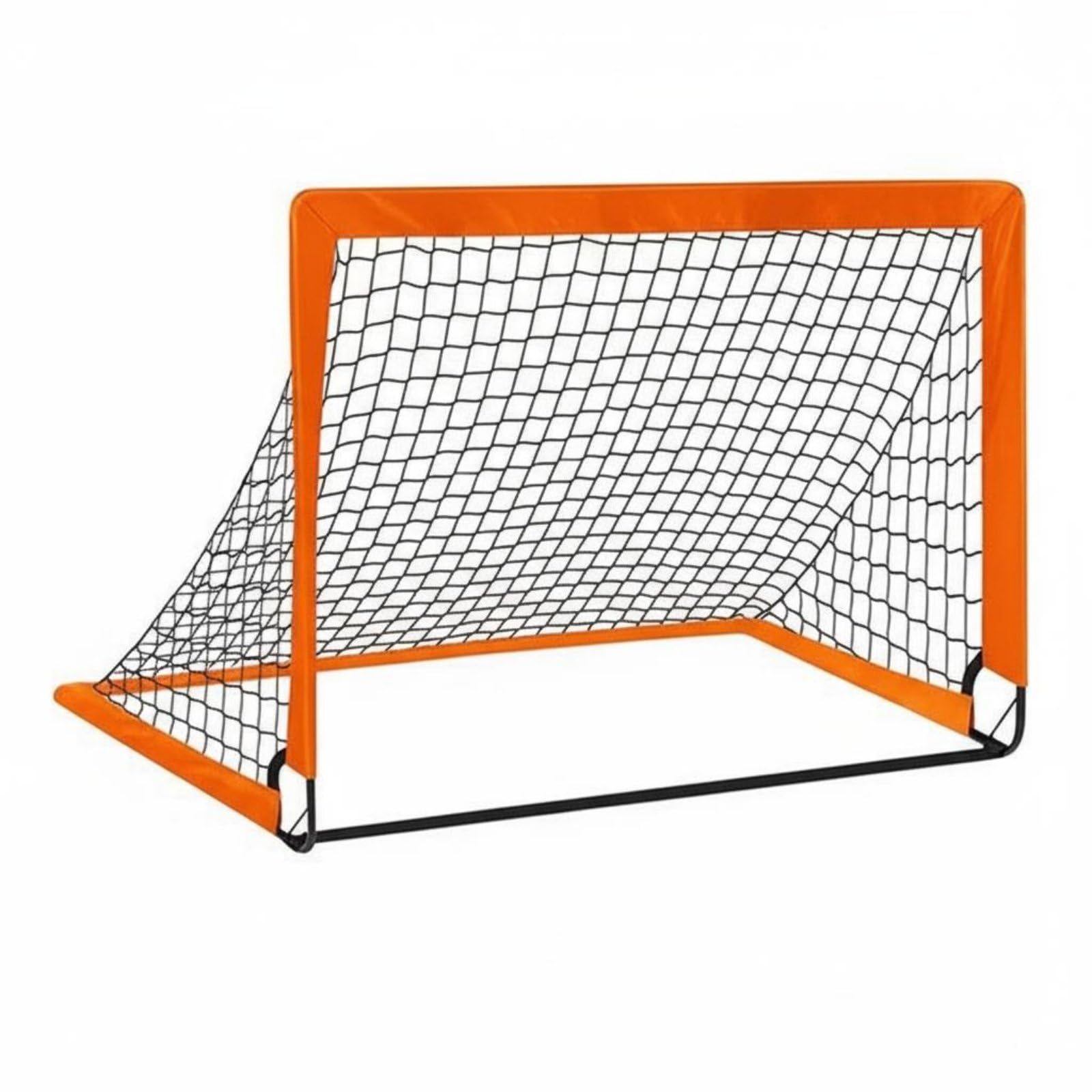 Portería de Fútbol Infantil Plegable Red Entrenamiento Objetivo Arco Compacta de Transporte Fibra de Vidrio Tela Oxford 420D Adecuada para Jardín