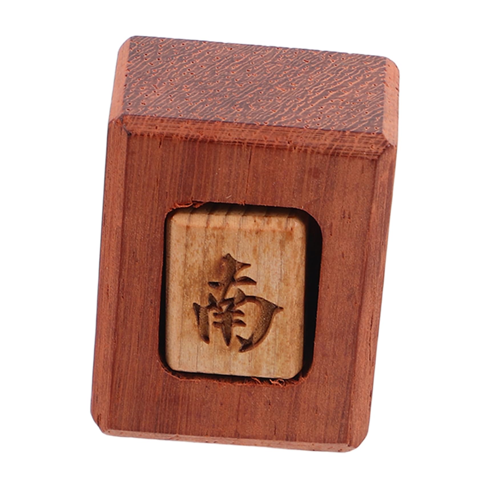 HOLIDYOYO Wooden Mahjong Wind Indicator Accessory for Chinese and American Mahjong Games Solid Wood Design with Traditional Cultural Elements Use Dealer Marker for Professional and Casual Pl