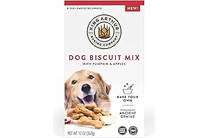 King Arthur Baking Company Dog Biscuit Mix, Pumpkin & Apple: Flavorful and Nutritious Dog Treats