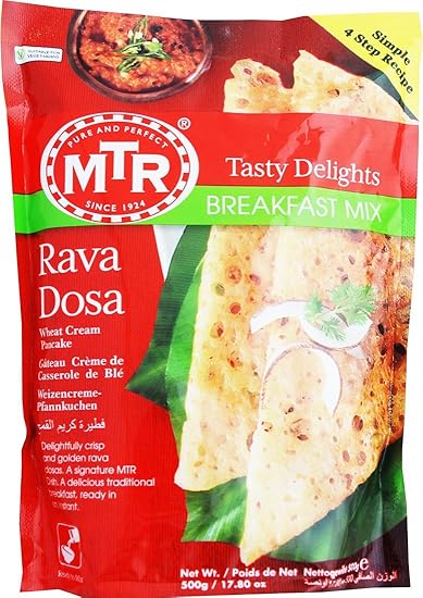 MTR Breakfast Mix - Rava Dosa, 500g Pouch