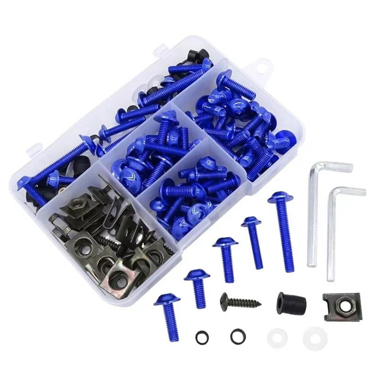 Kit de pernos tuerca de aluminio CBR900RR para solucionar vibraciones de cúpula 7
