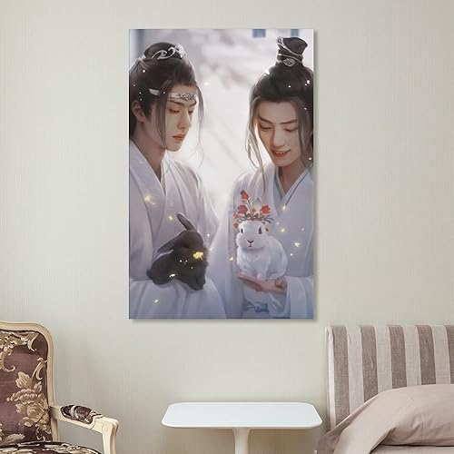 Miniatura 7 de The Untamed Xiao Zhan Wang Yibo Póster (2) Lienzo decorativo para pared, decoración de habitación, decoración de dormitorio, regalos, 08 x 12