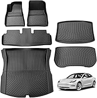 Vista 15 de Alfombrillas para todas las estaciones para Chevrolet Equinox 2018-2023 y GMC Terrain/Terrain Denali, alfombrillas para Chevrolet Equinox, juego