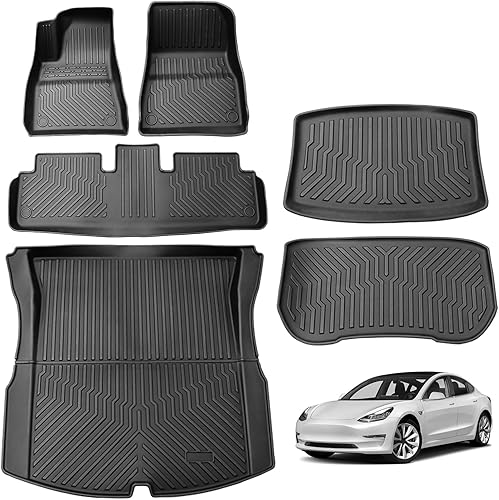 Miniatura 15 de Alfombrillas para todas las estaciones para Chevrolet Equinox 2018-2023 y GMC Terrain/Terrain Denali, alfombrillas para Chevrolet Equinox, juego