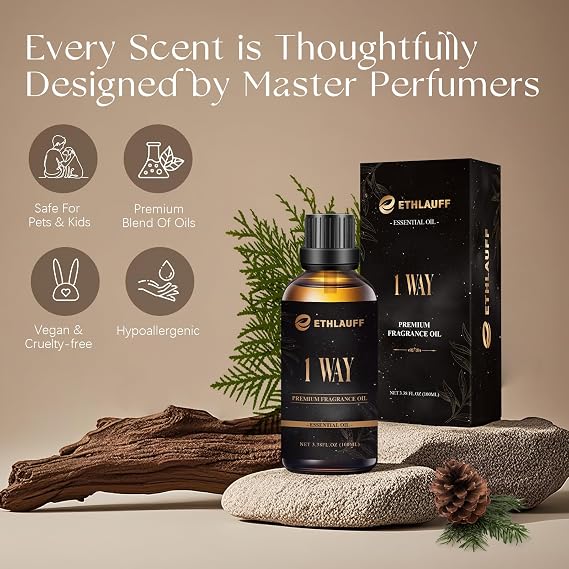 My Way Diffuser Oil, 100ML Hotel Diffuser Oil, Hotel Essential Oil,Aromatherapy Fragrance, Inspired by The 1 Miami Beach Scent | 3.38 fl oz