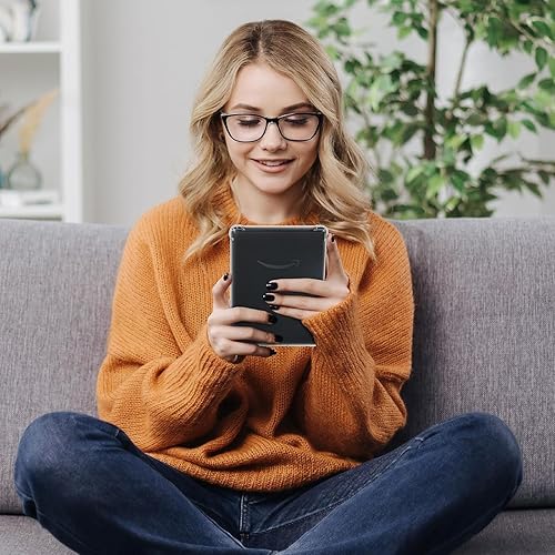 Miniatura 7 de CoBak Funda transparente para Kindle Paperwhite de 12 generación 2024 (7 pulgadas) y Kindle Colorsoft Signature Edition (7 pulgadas), cubierta