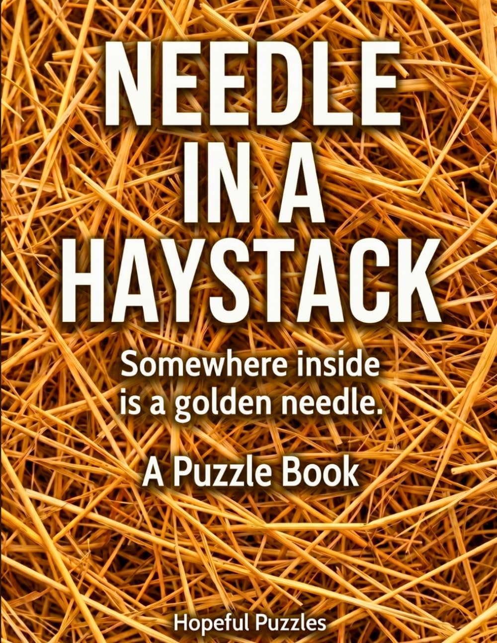 Needle in a Haystack: A Hilariously Difficult Seek and Find Hidden Object Puzzle Book for Adults — The Perfect Funny Gag Gift