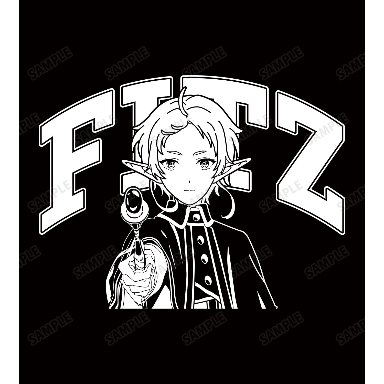 フィッツ パーカー 無職転生　異世界行ったら本気だす　新品未使用　ブラック Amazon.co.jp: アニメ「無職転生II～異世界行ったら本気だす