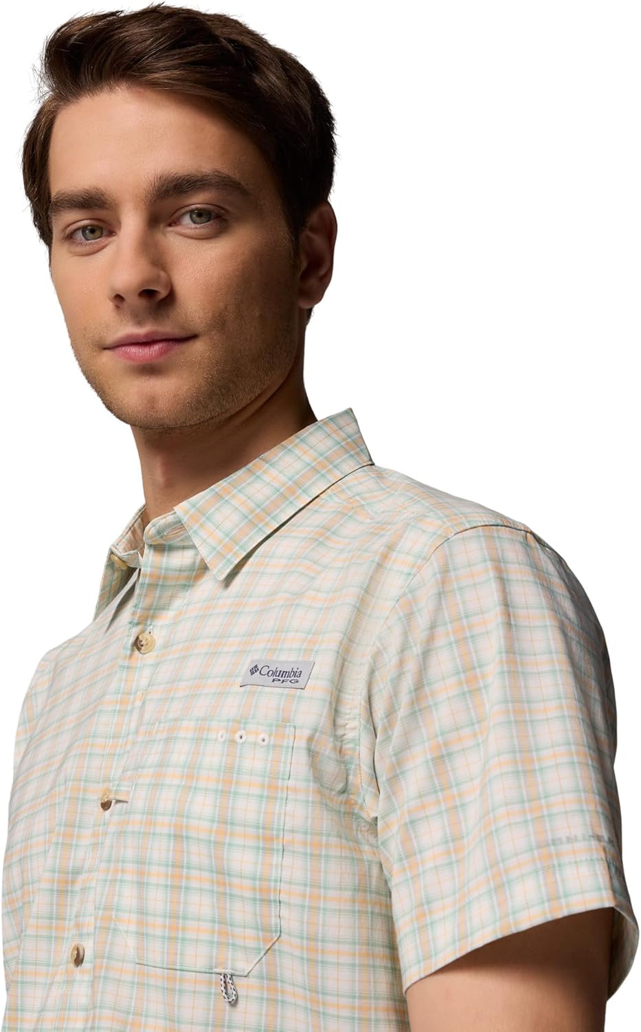 Columbia Mens Harbor Peak Short Sleeve Shirt - Image 3
