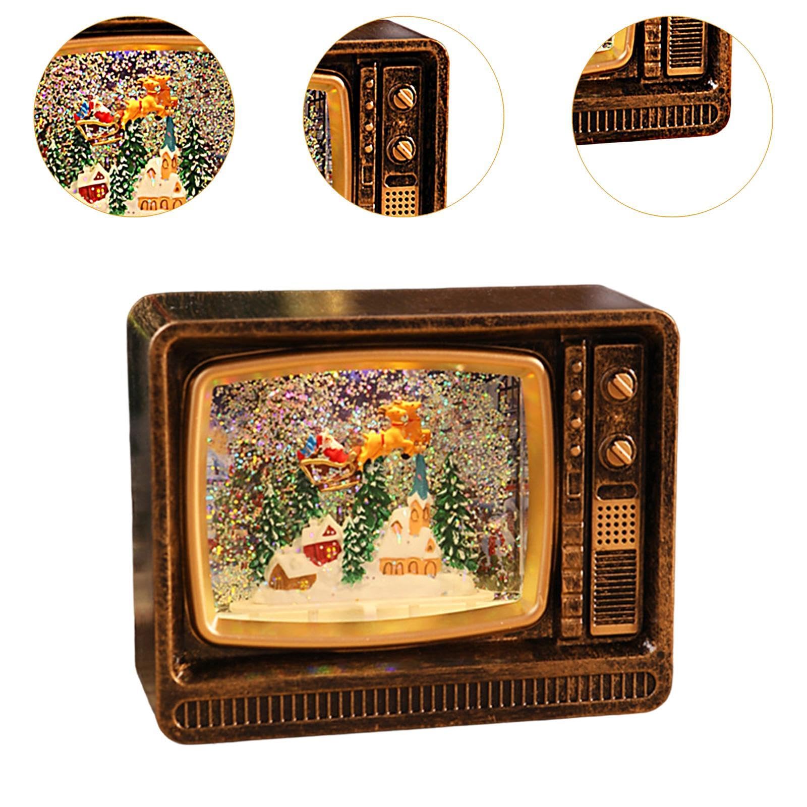 Adorno Navideño Coleccionable para Escritorio O Mesa, Ideal para La Oficina, O La Sala de Estar, Reno, Individual