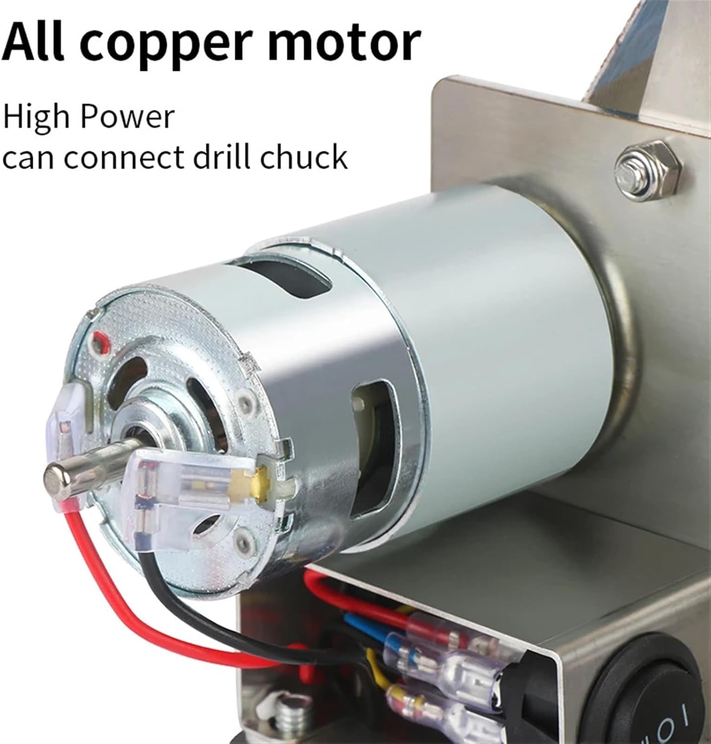 PUCHEN belt sander Mini Belt Grinding Machine Tool Sharpening Machine Sanding Grinding Electric Sander Home Diy Polishesr Machine (Color : 25mm Power), PUCHEN1234