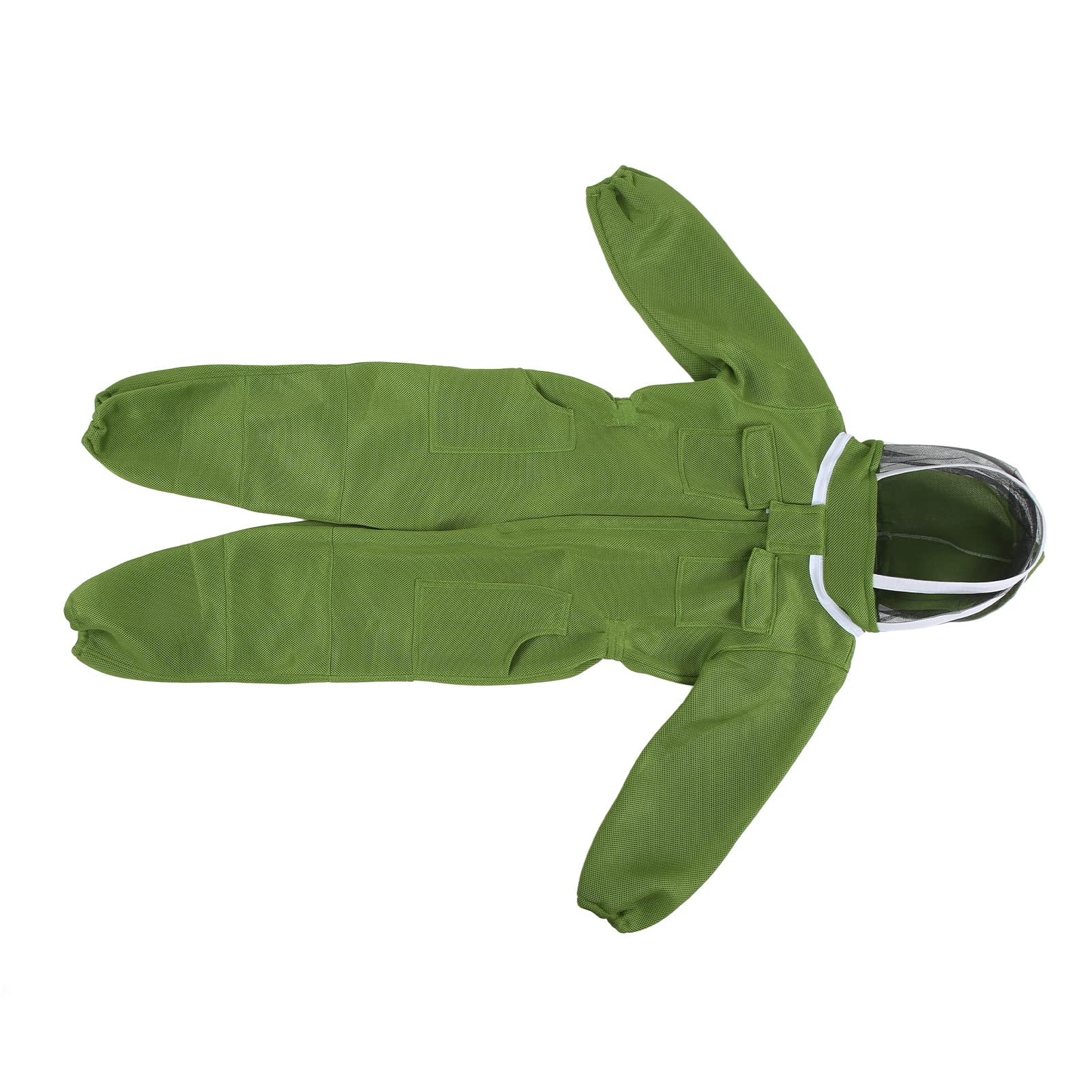 Tuta Apicoltore Anti Calabroni Per Vespe E, Tuta Professionale Traspirante In Tessuto Rete - Protezione Completa Corpo, Cappello Con Velo Staccabile, Per Apicoltori (XXL)