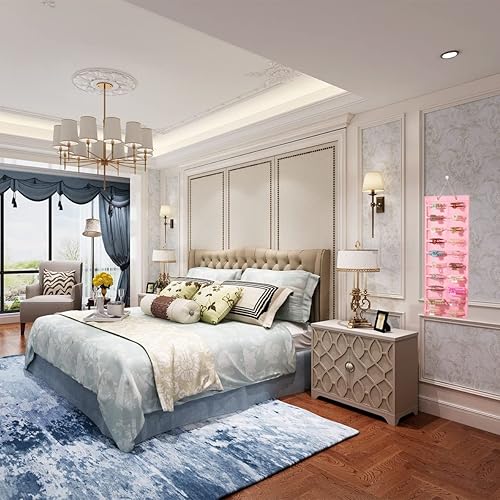 Miniatura 4 de Dongawin Organizador de almacenamiento con clip de garra para mujeres y niñas, organizador de pinzas colgantes para el cabello, soporte de