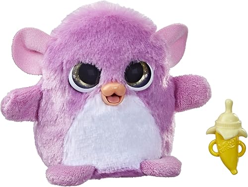 Miniatura 1 de FurReal Fuzzalots Monkey - Juguete interactivo de alimentación con cambio de color, luces y sonidos, a partir de 4 años