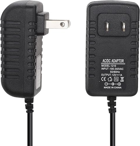 Miniatura 4 de Suacopzar Transformador adaptador de fuente de alimentación DC 12V 1A, convertidor de 12 V CC CA 100-240 V a CC 12 V 1A 12 W controlador LED
