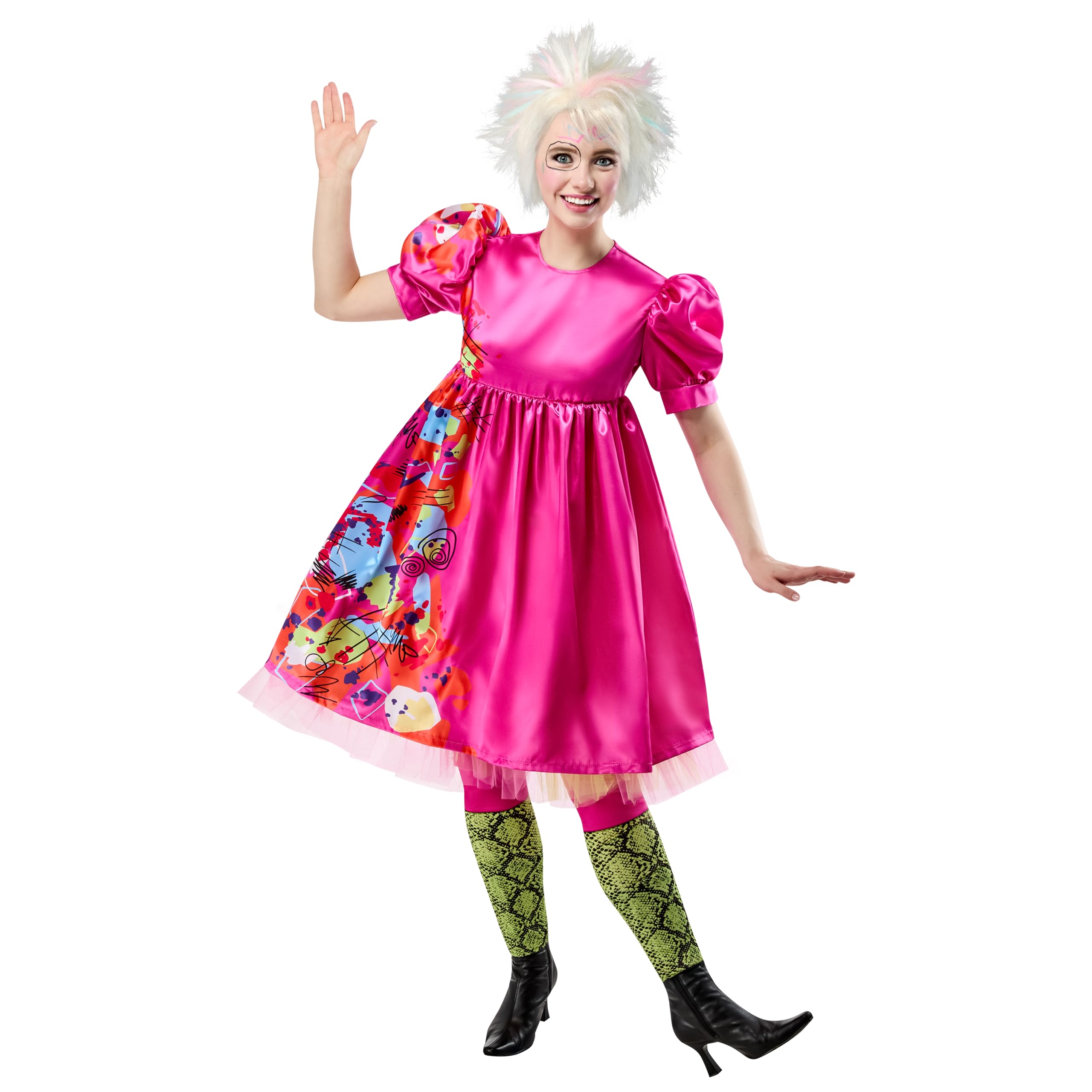 Rubies Fantazyjna sukienka dla dorosłych Kobiety Weird Barbie Adult Costume (1 w zestawie)