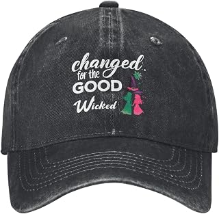 Changed for Good Wicked Hat for Women Funny Baseball Cap Funny Gifts for Women