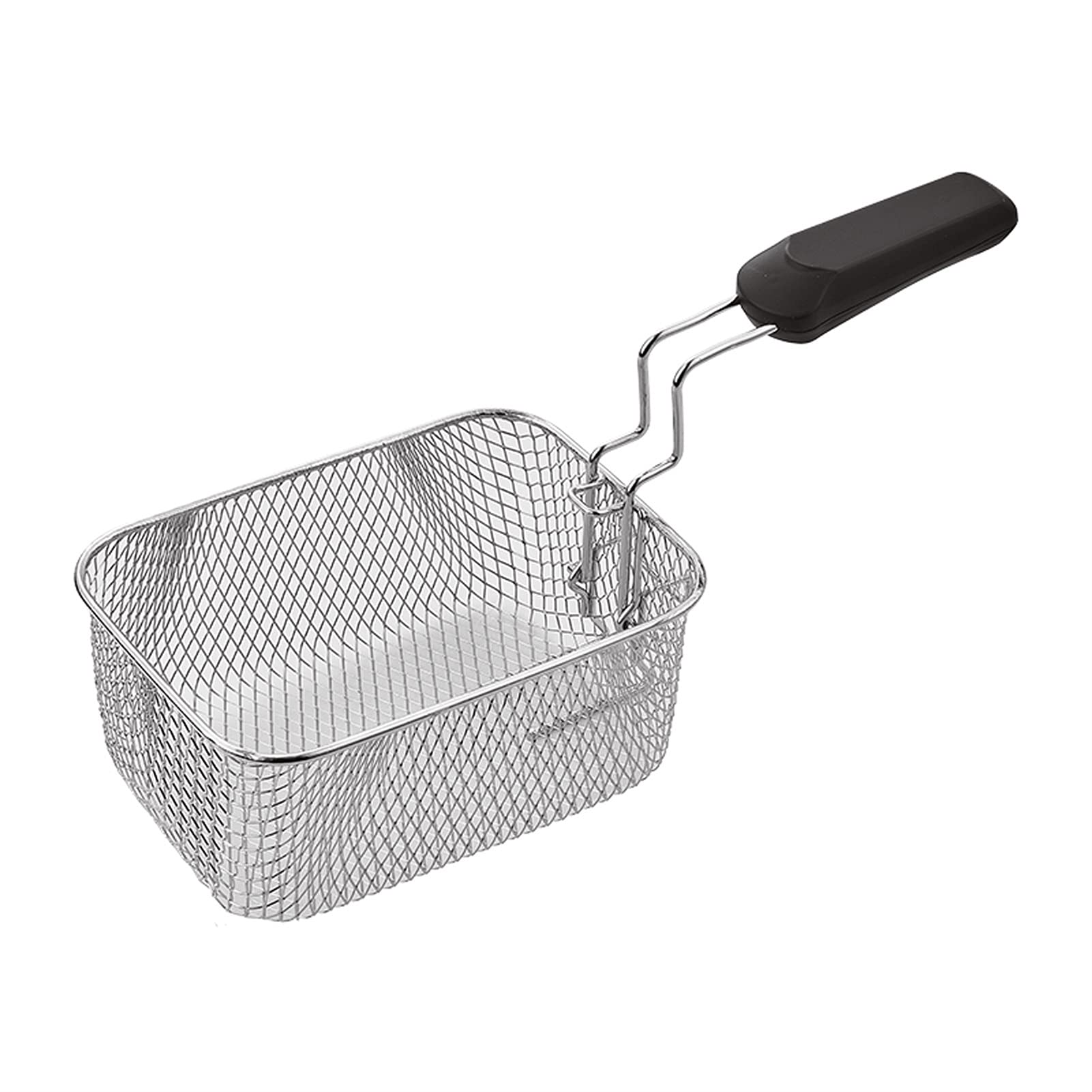 Panier pour friteuse qui évite les frites grasses par égouttage