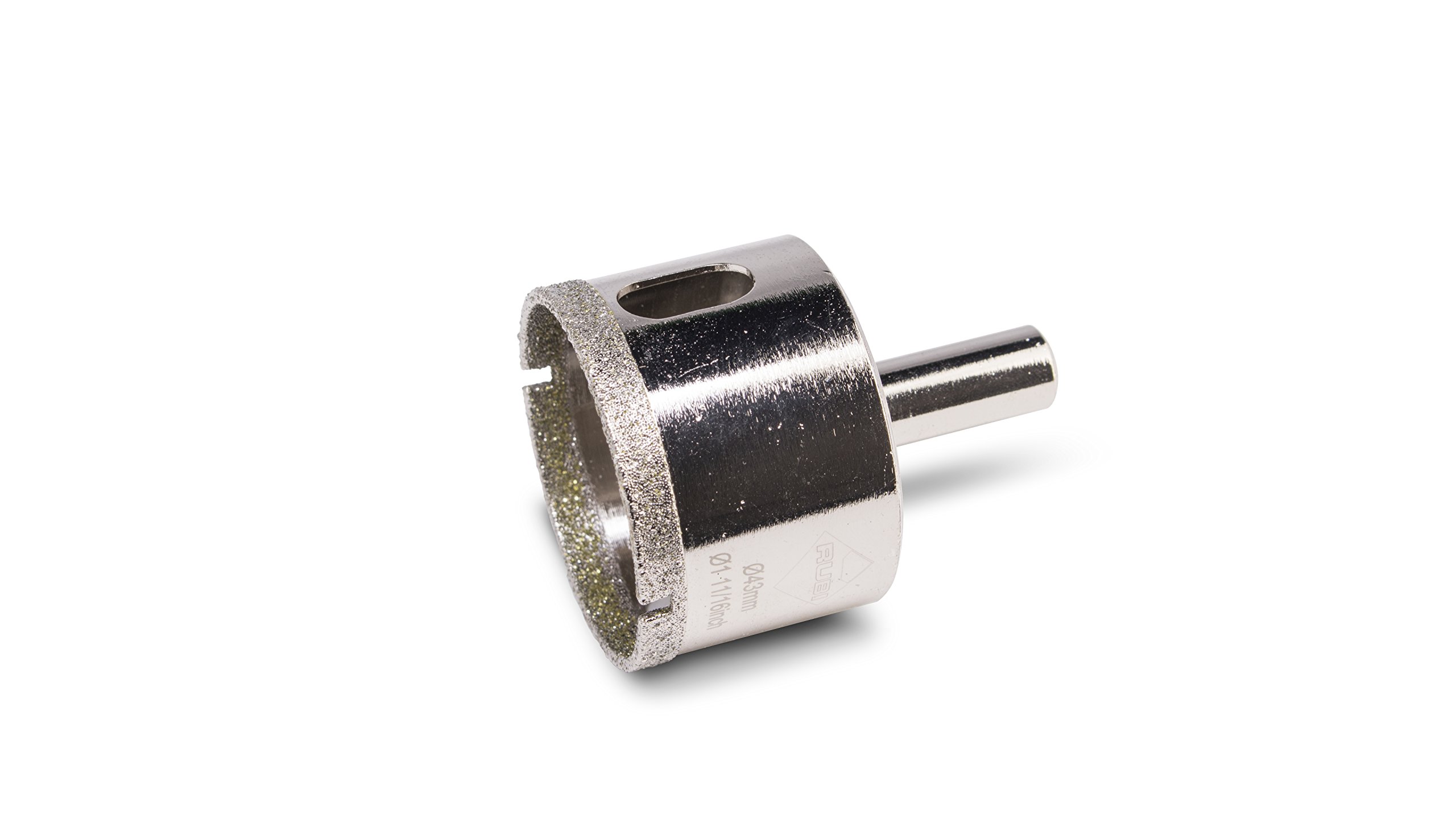 Couronne de forage Easy Gres 43 mm en grès cérame avec perceuse