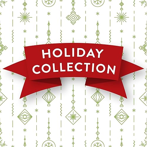 Miniatura 6 de Wild Interiors Green Circle Growers - Paquete de 6 plantas de flor de pascua roja viva en macetas de cultivo de 6 pulgadas con cubiertas decorativas