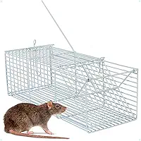 ARMADILHA RATOEIRA ARAMADA PARA CAPTURAR RATOS ROEDORES E CAMUNDONGOS