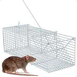 ARMADILHA RATOEIRA ARAMADA PARA CAPTURAR RATOS ROEDORES E CAMUNDONGOS