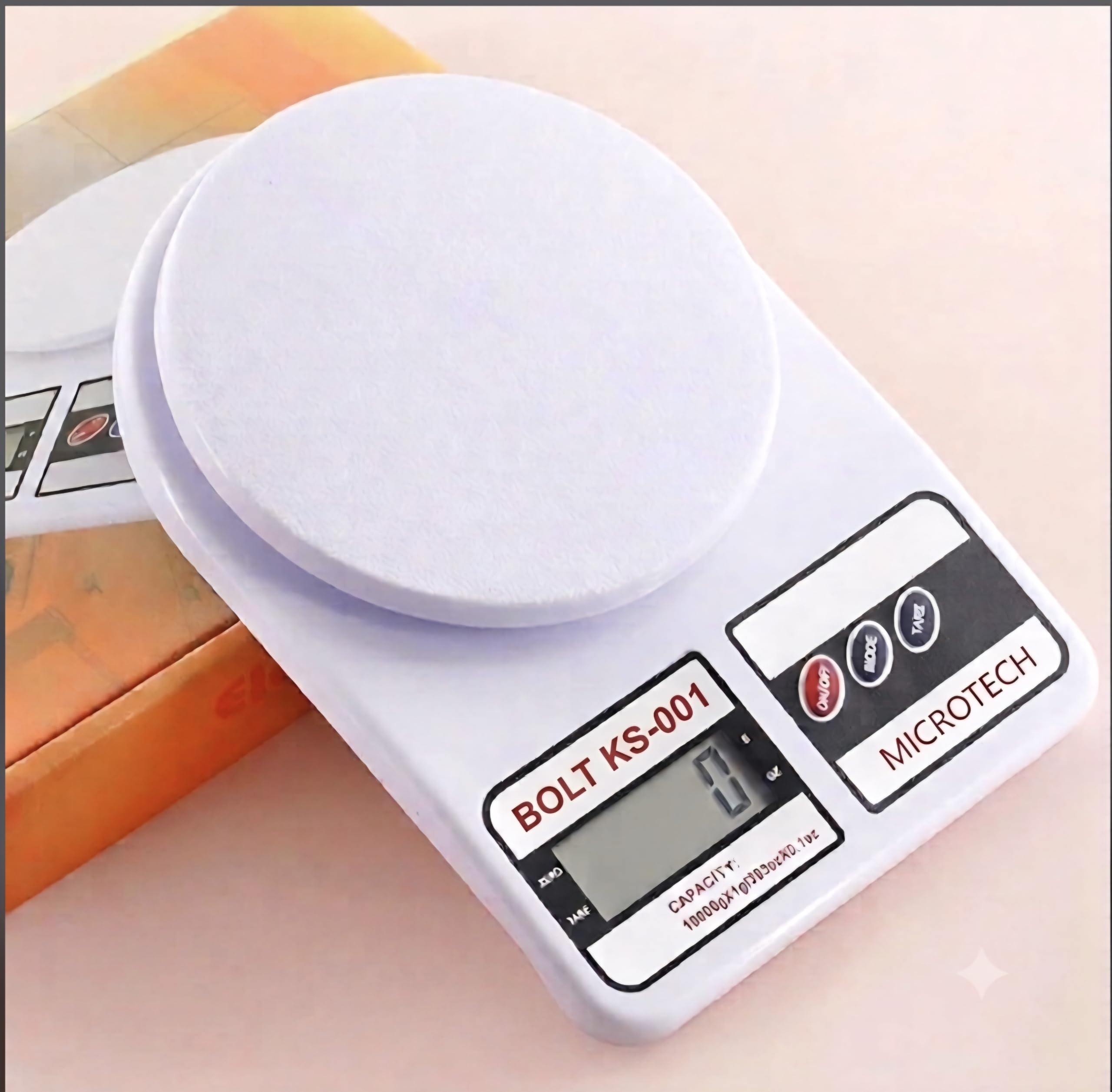 Digital Kitchen Weighing Scale 10 kg | Electronic Weight Machine with LCD Display for Baking, Cooking, Food & Diet | model boltks001.-picture-18