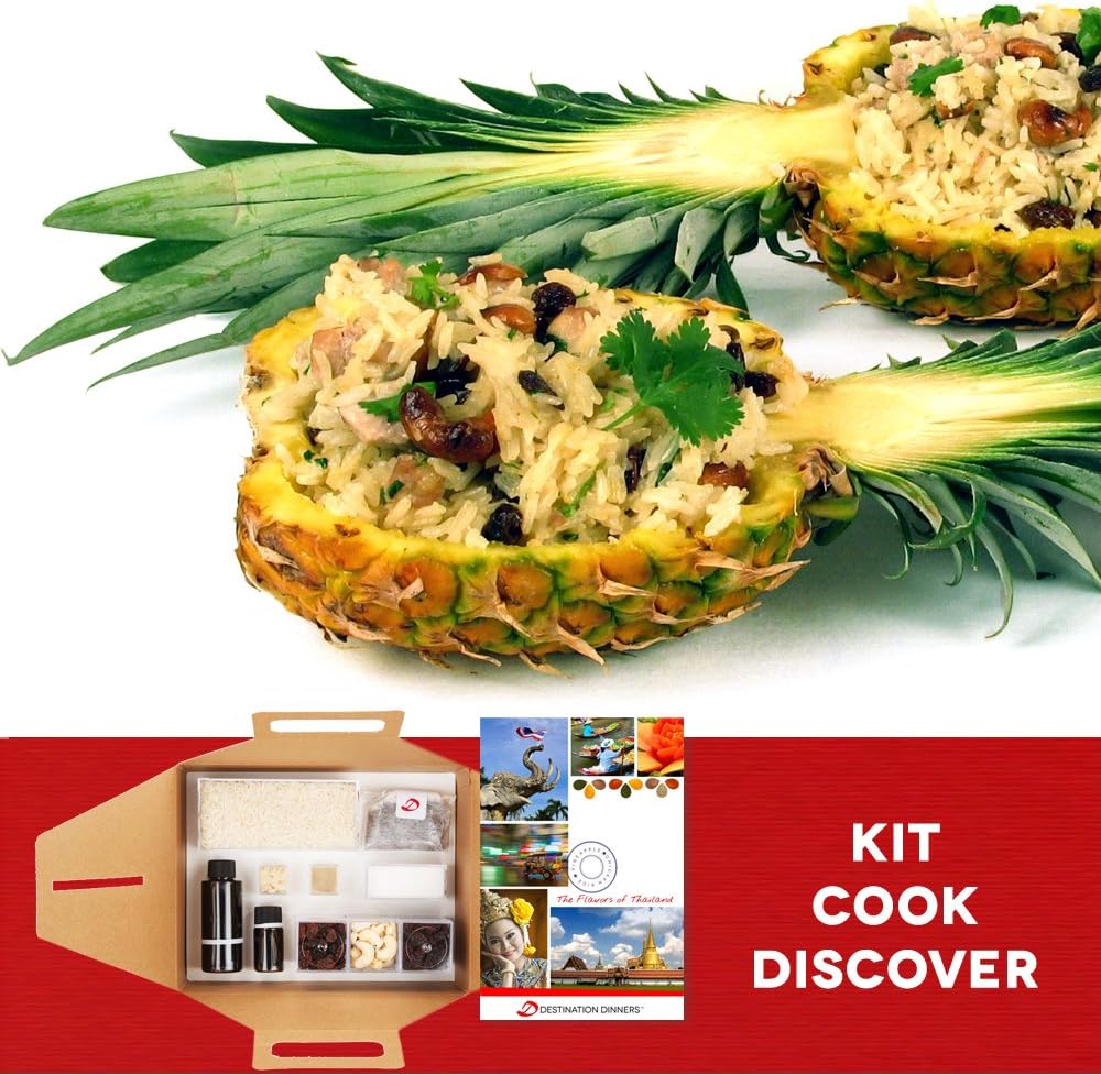 Exotic Dinner Kits - DIY Cooking From Around the World (Thai Pineapple Rice)