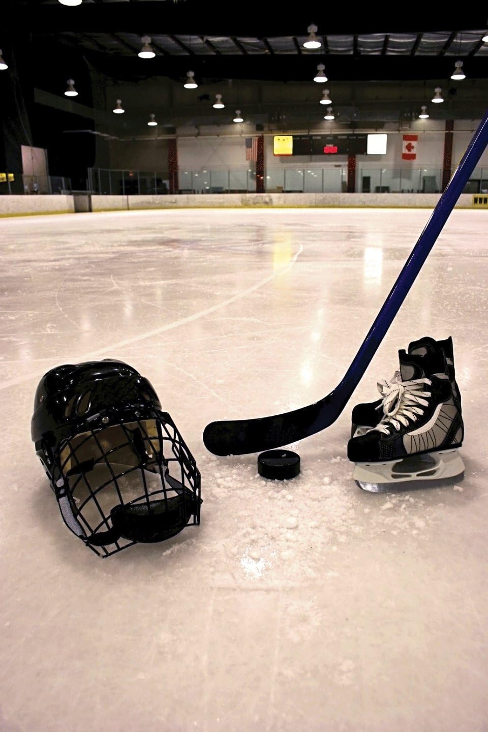 Hockey Equipment II Wall Decal