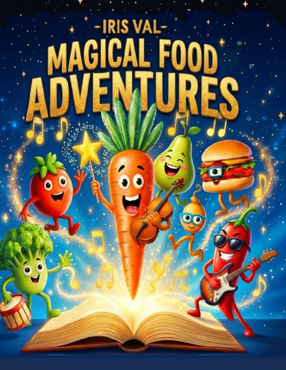 Magical Food Adventures: Magical short stories with fruits and vegetables that teach empathy, courage and kindness