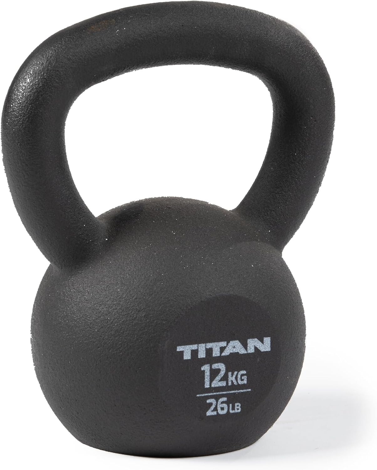 Cast Iron Kettlebell, Single Piece Casting, KG and LB Markings, Full Body Workout
