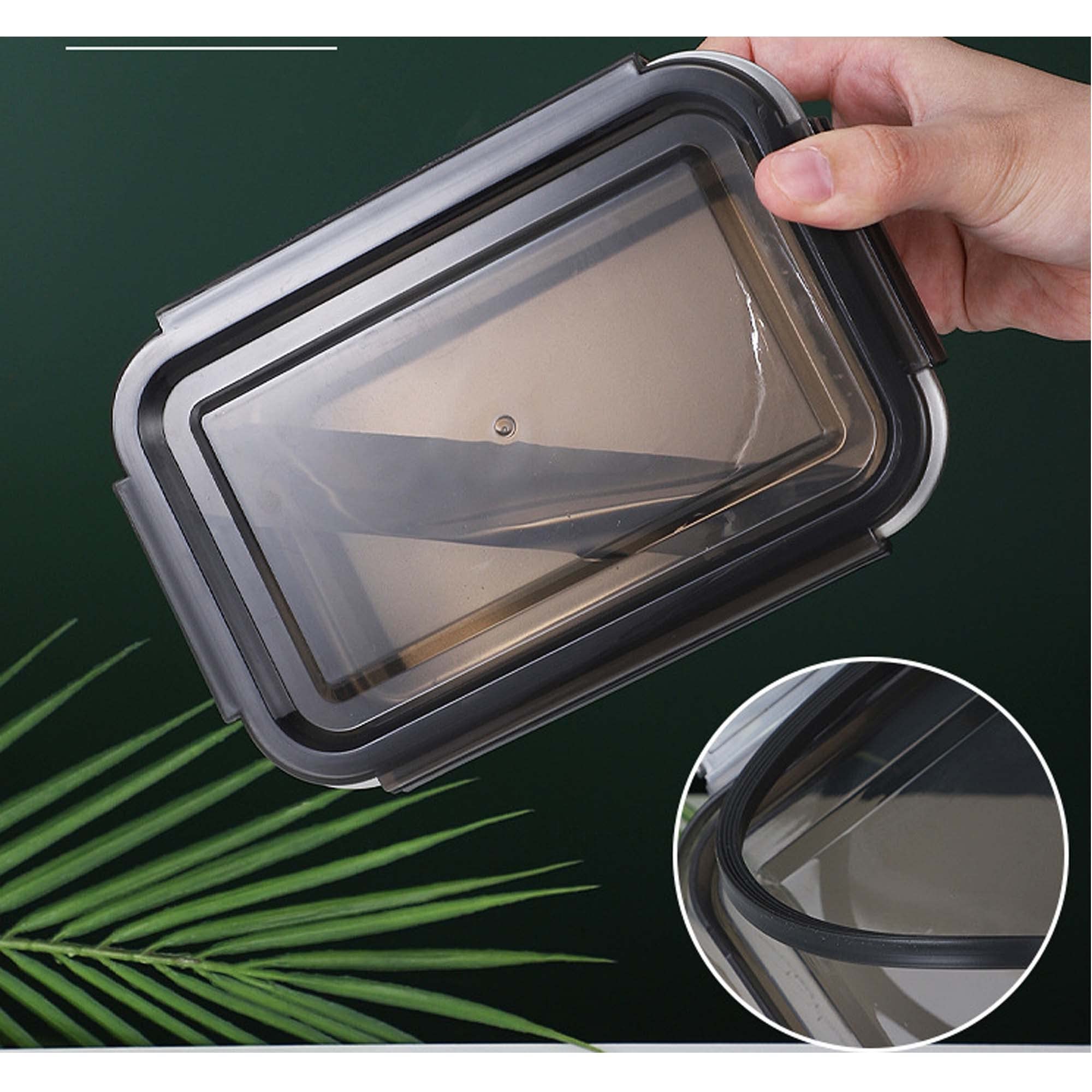 316 Edelstahl-Lunchbox Outdoor-Lunchbox (Größe: S 2800 ml) (R 2000 ml)