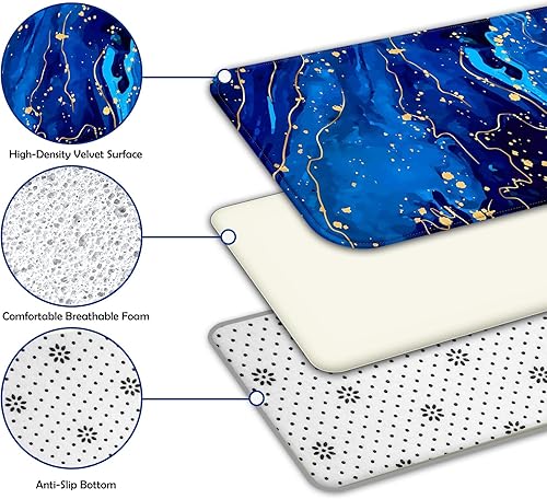 Miniatura 4 de Juego de baño con cortina de ducha y alfombras, el juego de cortinas de baño incluye cortina de ducha impermeable, alfombra antideslizante, cubierta