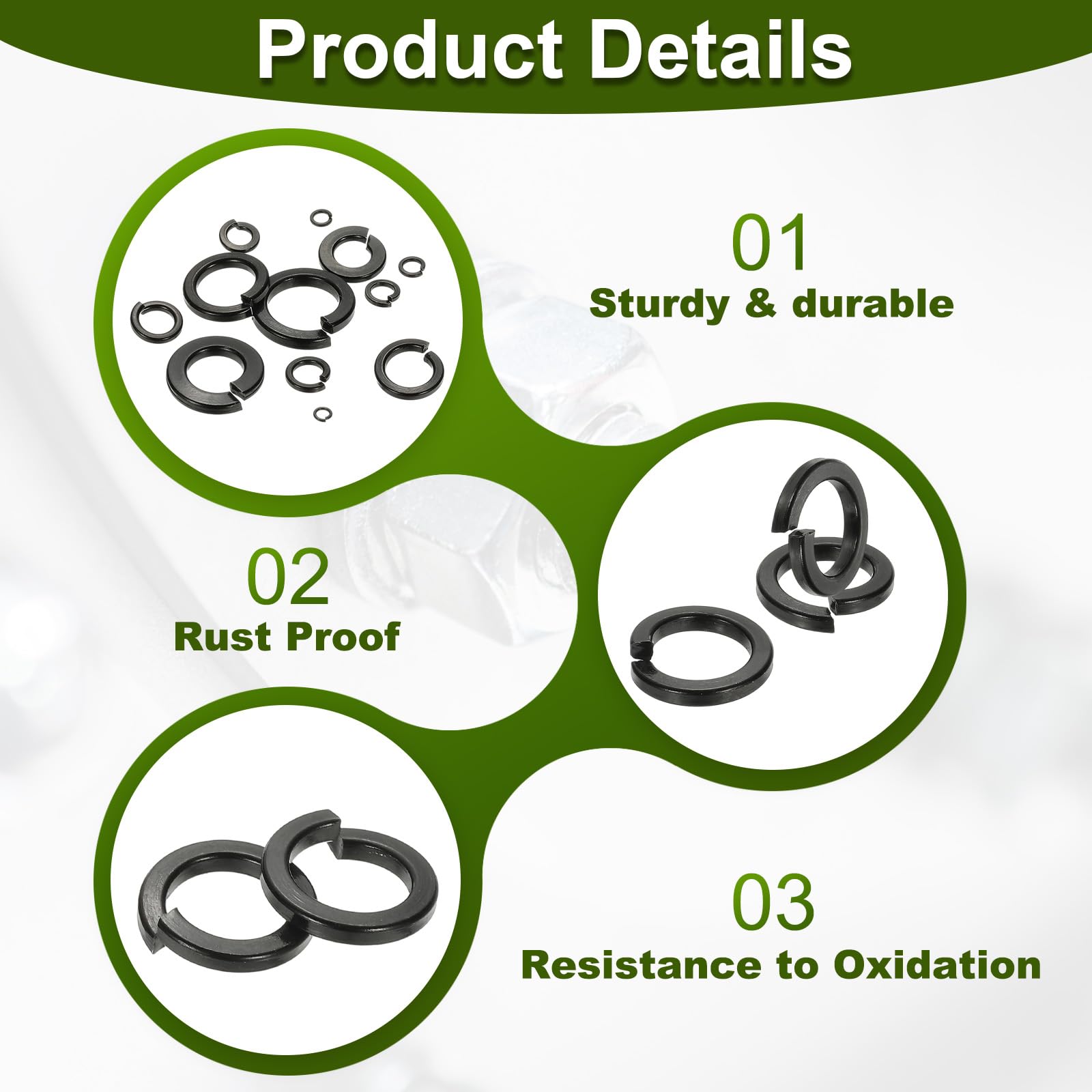 PATIKIL M12 Lock Washers - Image 3