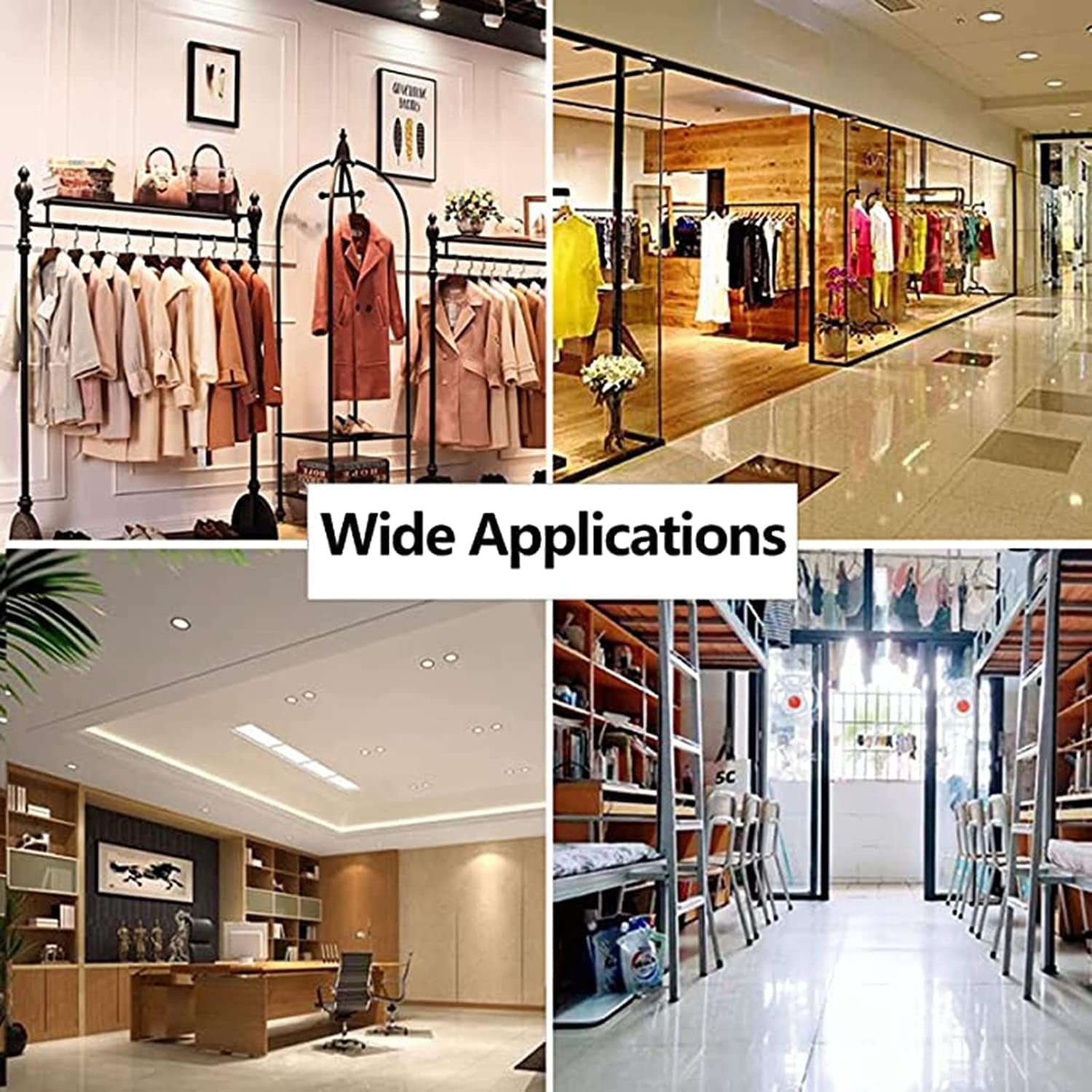 Spogliatoio portatile - Ampio spazio con binario in metallo, negozio di abbigliamento temporaneo, stanza di allestimento alla moda, design salvaspazio per una facile installazione e trasporto