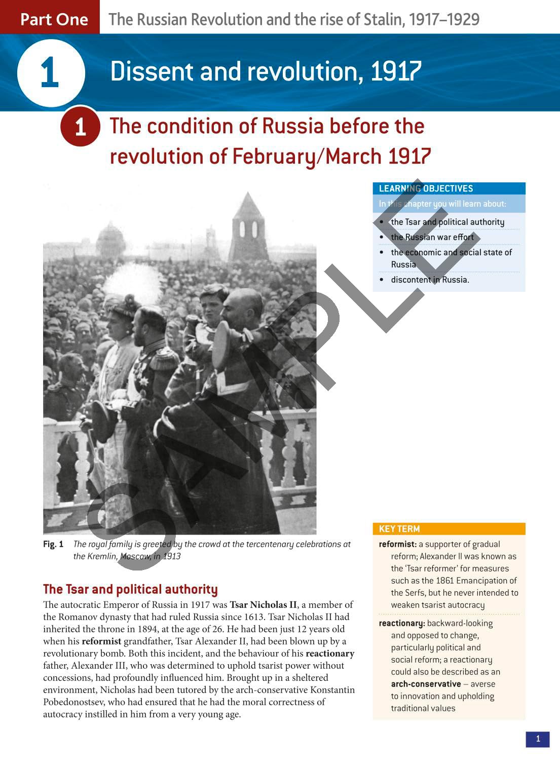Oxford AQA History for A Level: Revolution and Dictatorship: Russia 1917-1953