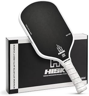 RAV PRO Pickleball Paddle - Ultimate HIGH END 16mm Japanese Toray T700 Raw Carbon Fiber CFS w/Excellent GRIT Roughness Texture, Aero Dynamic Curve, USAPA Approv