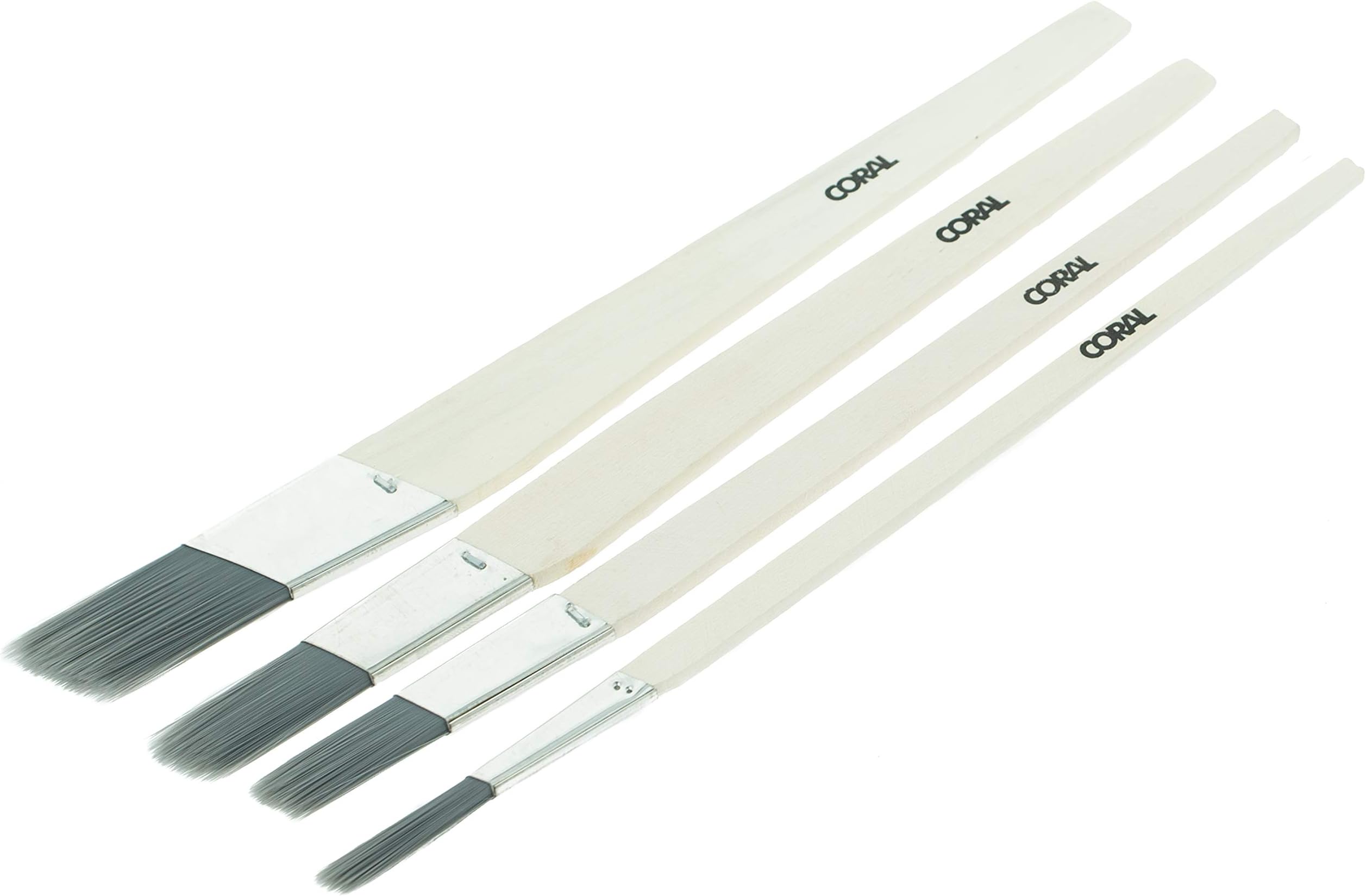 CORALPrecision Lining Fitch Brushes 4-SetThe Forest Stewardship Council