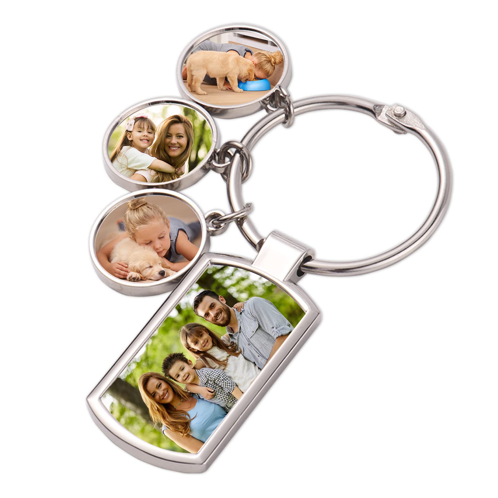 Custom Keychain with Picture, Llaveros Personalizados