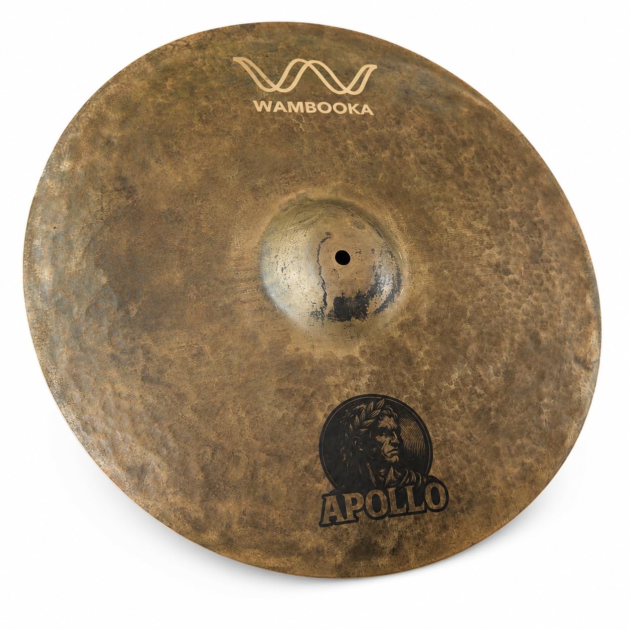 APOLLO – Platos para batería de B20 profesionales martillados a mano – Sonido equilibrado para todo tipo – Tarjeta de identificación láser en la parte posterior – Fabricación artesanal (SET1