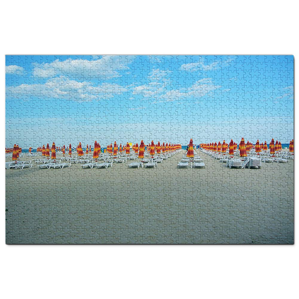 Italy Bibione Beach Puzzle 2000 Piecesen Puzzle Adult Game Graphics Travel Souvenir 70x100CM
