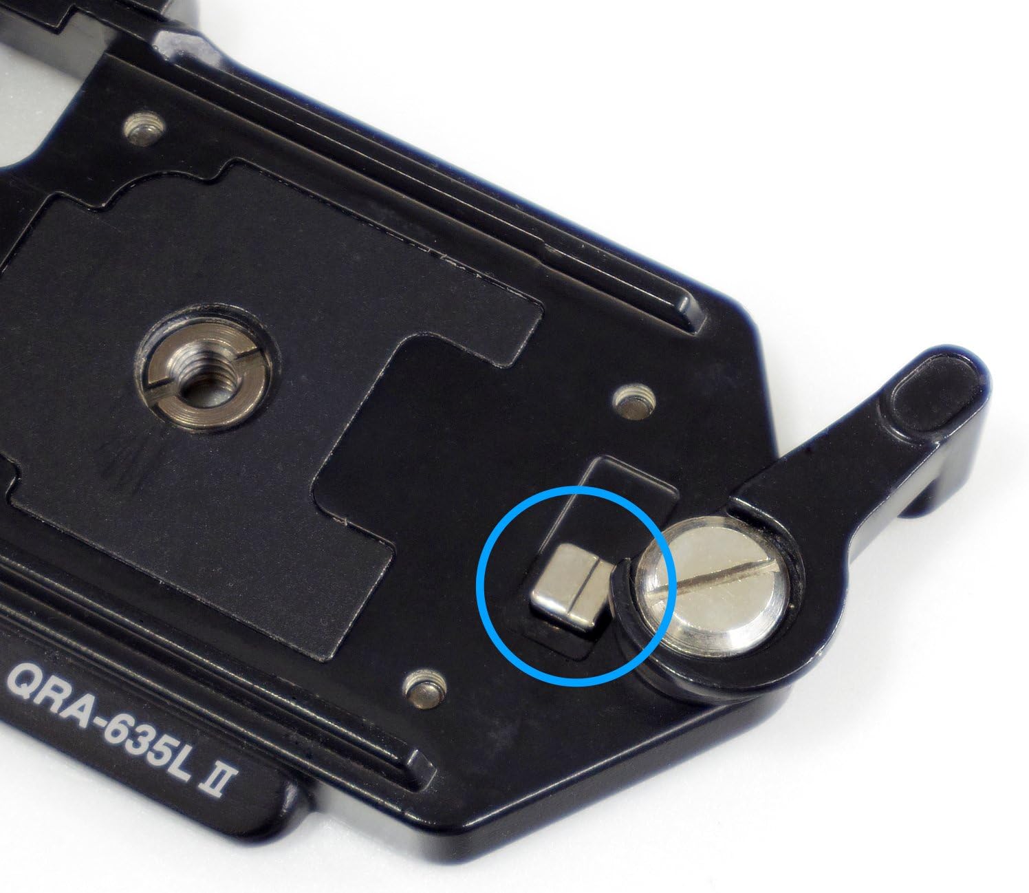 ベルボン Velbon Tripod Accessories QRA-635LII Base Shoe Base Lever Lock Shoe Plate Sold Separately QRA-6 System Magnesium 474339 Black