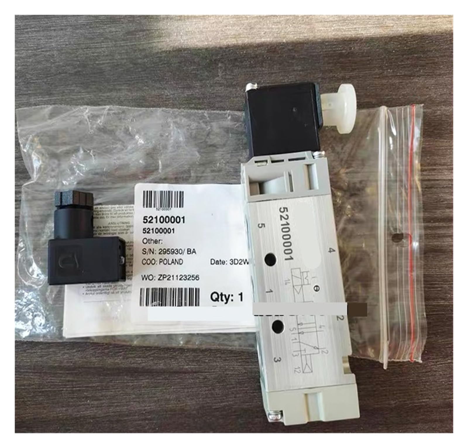 NACODLUL 52100001 G1/4 Solenoid Valve