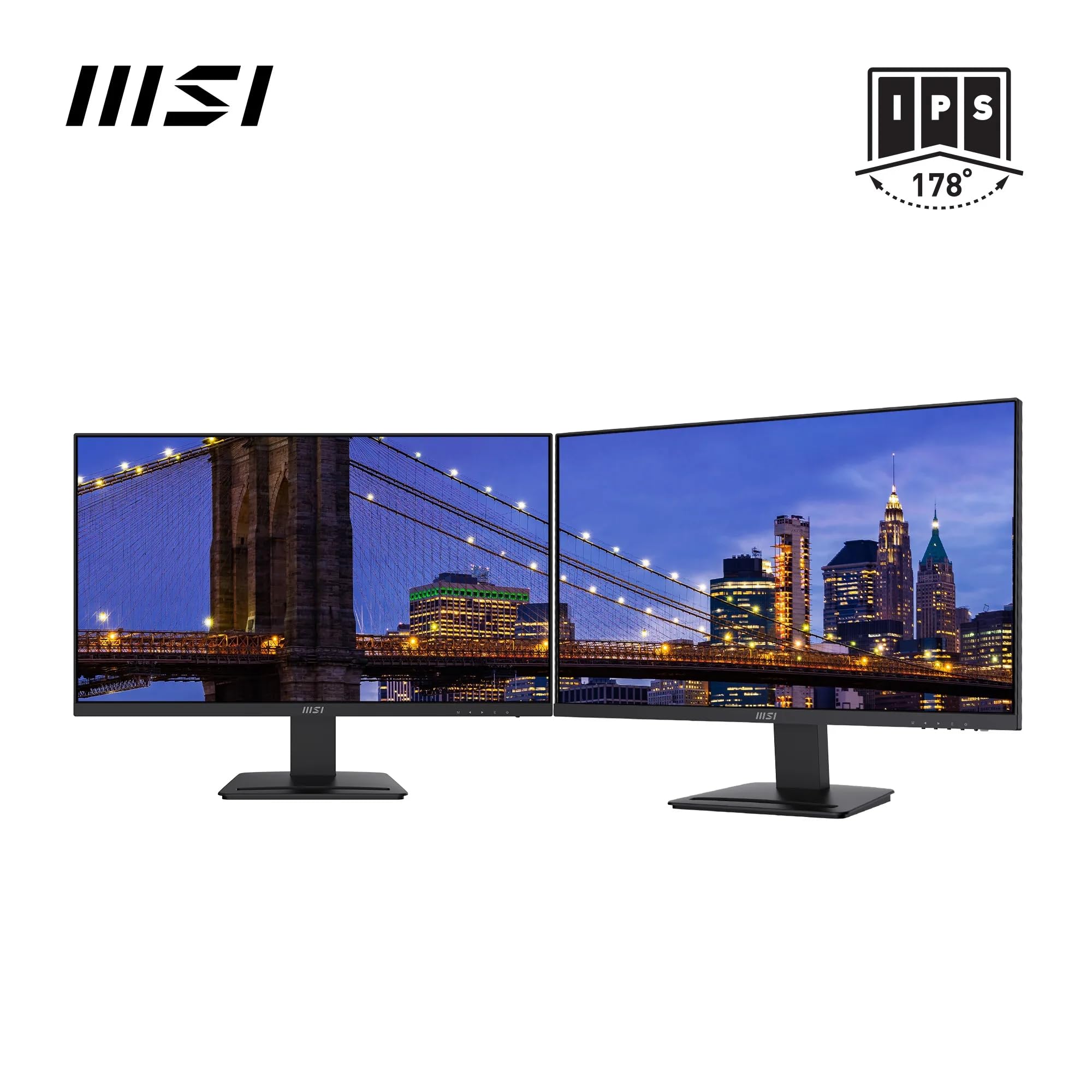 Monitor MSI PRO MP273A 27" Full HD IPS 1920x1080 100 Hz VESA HDMI 1.4 DP 1.2a