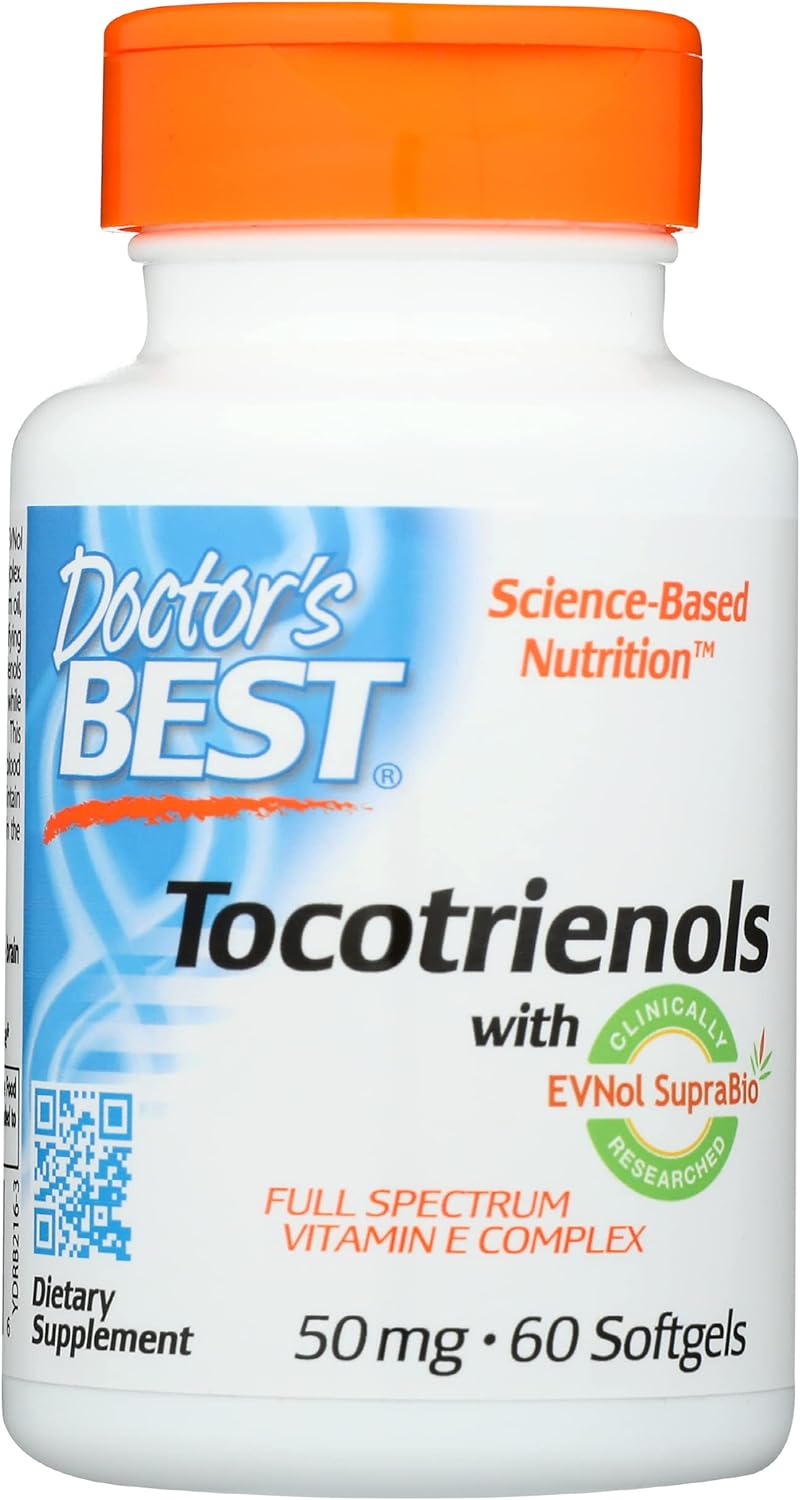 Doctors Best Tocotrienols with EVNol SupraBio Full Spectrum