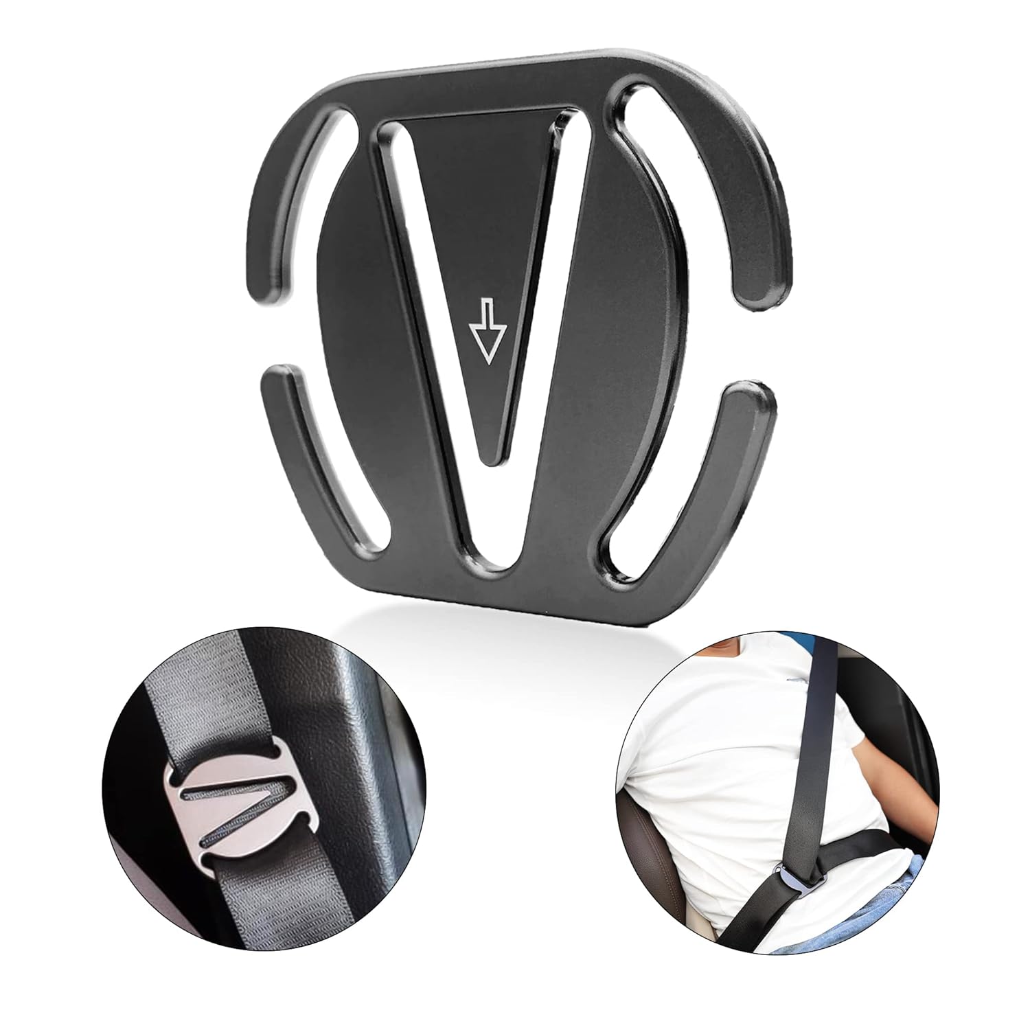 ZIBUYU® Seatbelt Adjuster Clip for Kids, Comfort Safety Seat Belt