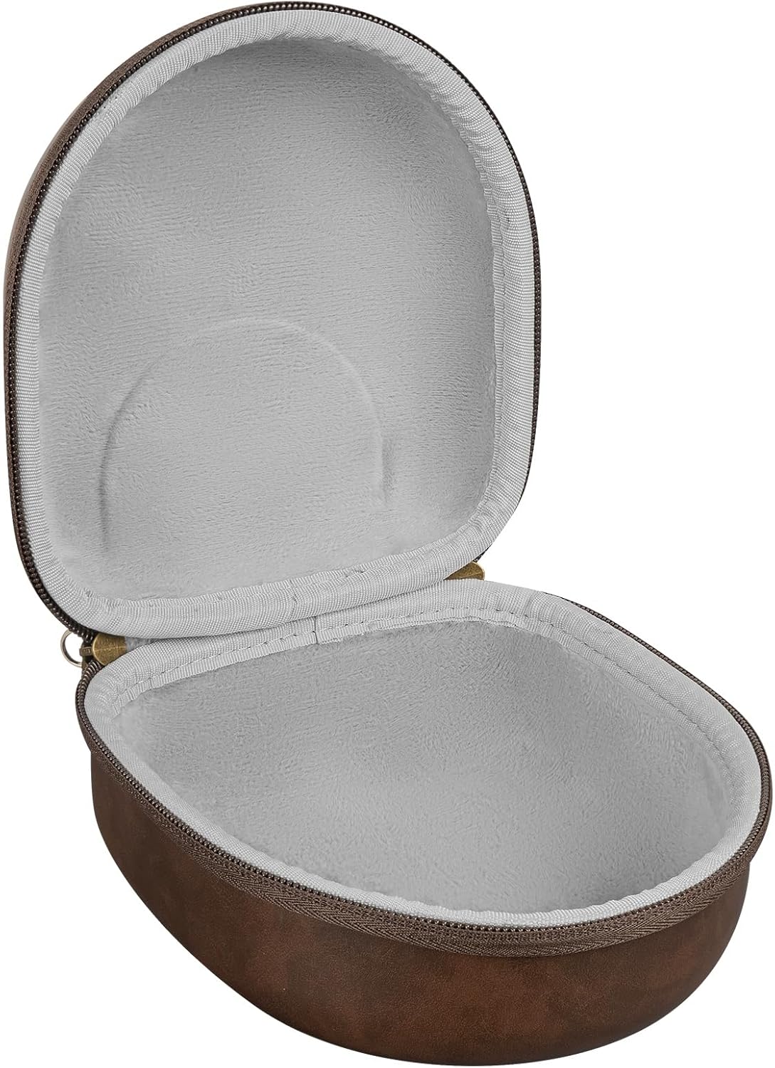 Geekria Shield Headphones Case Compatible with Marshall Major II/III/IV/V, Mid ANC, Replacement Hard Shell Travel Carrying Bag with Cable Storage (Brown) - Image 3