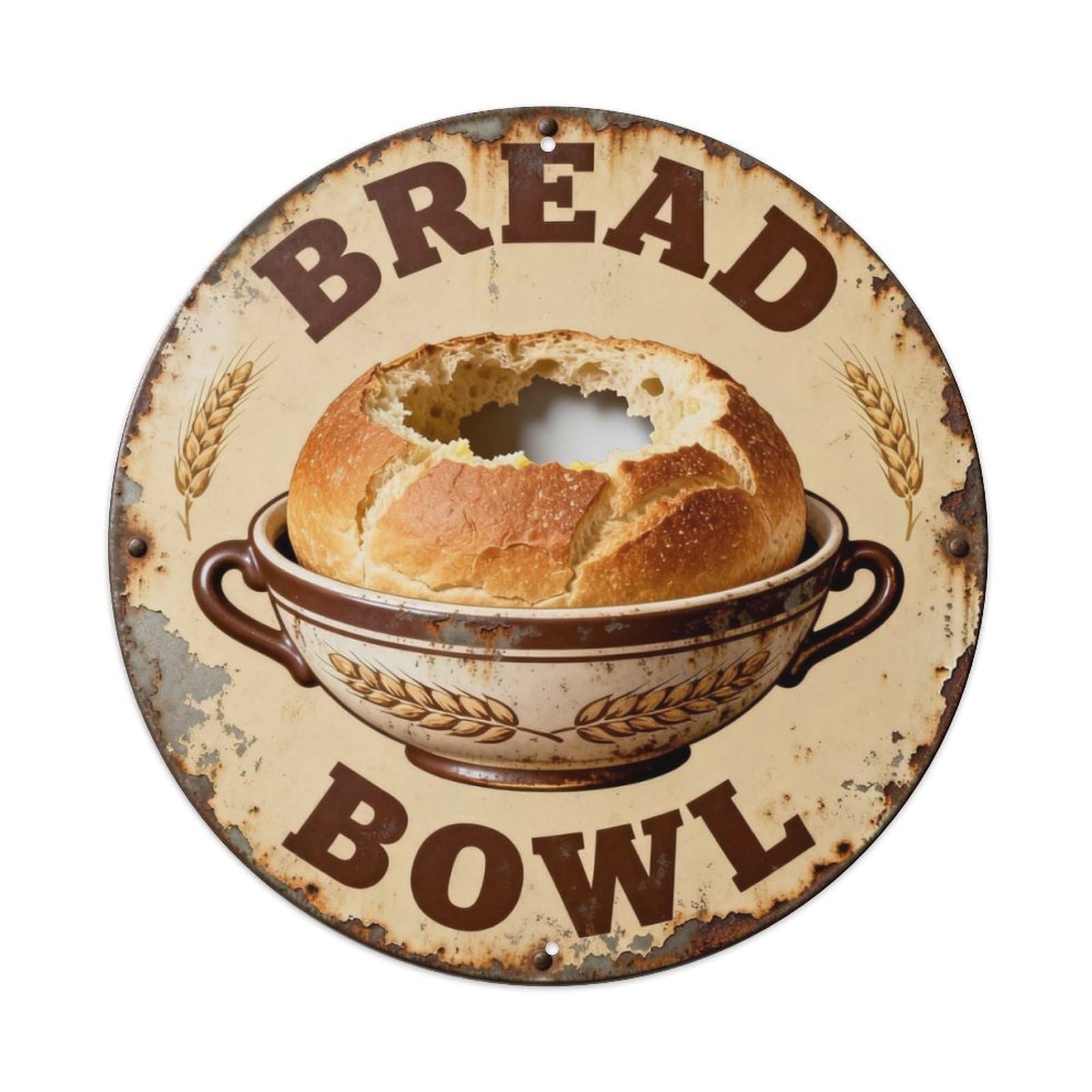 Bread Boel Metal Tin Sign Plaque